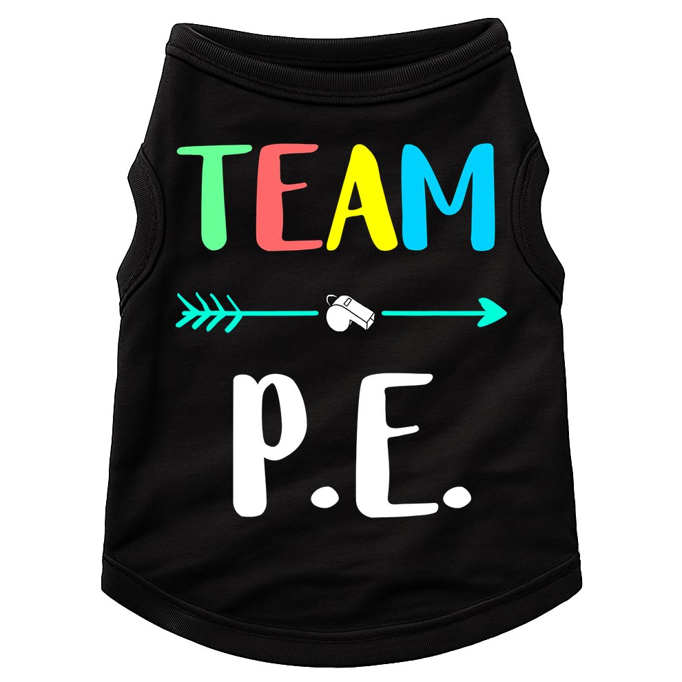 Team P E School Teacher PE Teacher Strong Physical Teacher Doggie Tank