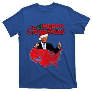 Trump Presidential Election Results Map Funny Christmas Meaningful Gift T-Shirt