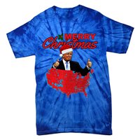 Trump Presidential Election Results Map Funny Christmas Meaningful Gift Tie-Dye T-Shirt