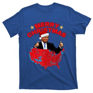 Trump Presidential Election Results Map Funny Christmas Gift T-Shirt