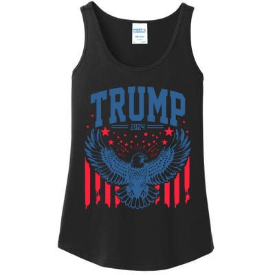 Trump President Eagle 2024 Ladies Essential Tank