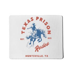 Texas Prison Est. 1931 Rodeo Cowboy Western Gift Mousepad