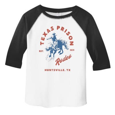 Texas Prison Est. 1931 Rodeo Cowboy Western Gift Toddler Fine Jersey T-Shirt