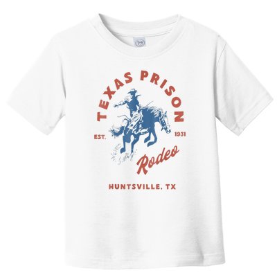 Texas Prison Est. 1931 Rodeo Cowboy Western Gift Toddler T-Shirt