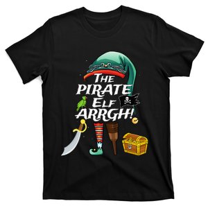 The Pirate Elf ARRGH Matching Family Christmas Pirate T-Shirt