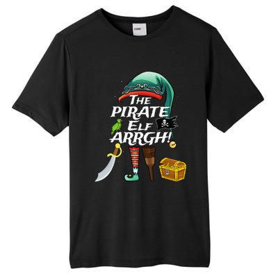 The Pirate Elf ARRGH Matching Family Christmas Pirate Tall Fusion ChromaSoft Performance T-Shirt