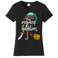 The Pirate Elf ARRGH Matching Family Christmas Pirate Women's T-Shirt