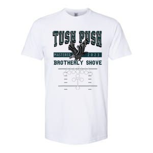 tush push eagles brorly shove Softstyle CVC T-Shirt