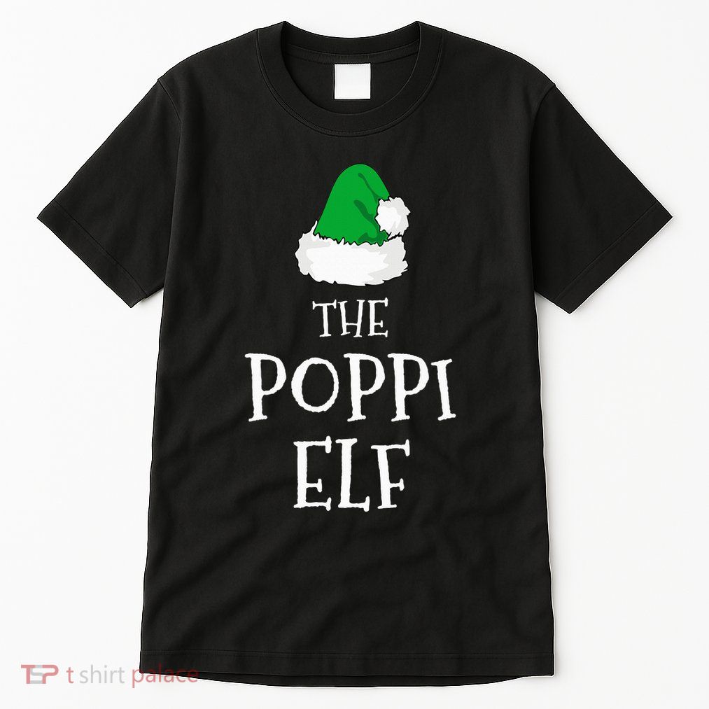 The Poppi Elf Christmas Family Matching Pj Pajama Xmas  Tall T-Shirt