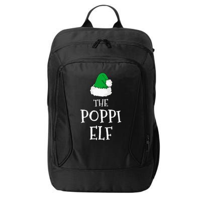 The Poppi Elf Christmas Family Matching Pj Pajama Xmas  City Backpack