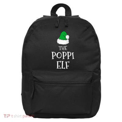 The Poppi Elf Christmas Family Matching Pj Pajama Xmas  16 in Basic Backpack