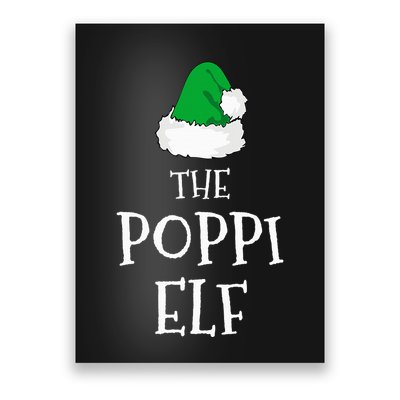 The Poppi Elf Christmas Family Matching Pj Pajama Xmas  Poster