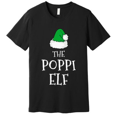 The Poppi Elf Christmas Family Matching Pj Pajama Xmas  Premium T-Shirt