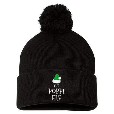 The Poppi Elf Christmas Family Matching Pj Pajama Xmas  Pom Pom 12in Knit Beanie