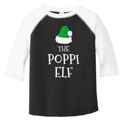 The Poppi Elf Christmas Family Matching Pj Pajama Xmas  Toddler Fine Jersey T-Shirt