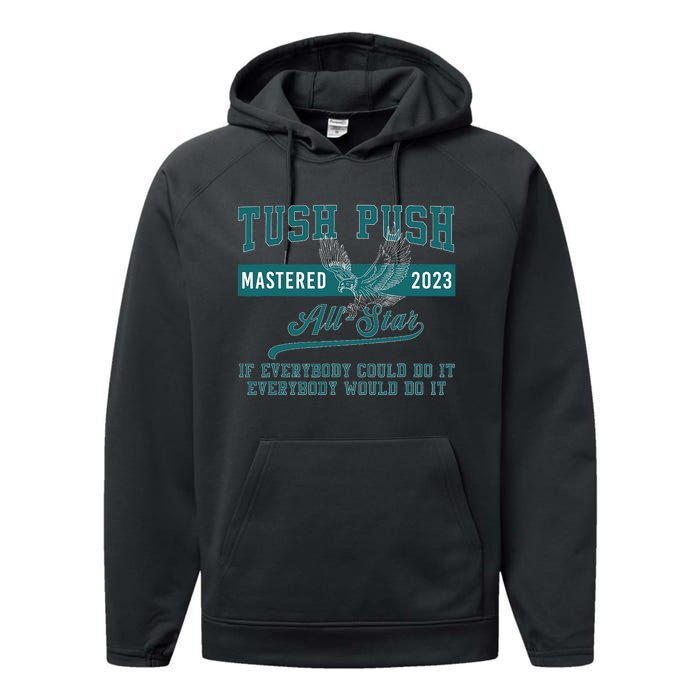 Tush Push Eagles Performance Fleece Hoodie