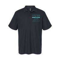 Tush Push Eagles Softstyle Adult Sport Polo