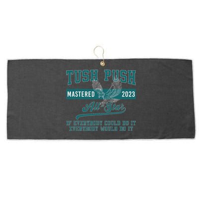 Tush Push Eagles Large Microfiber Waffle Golf Towel