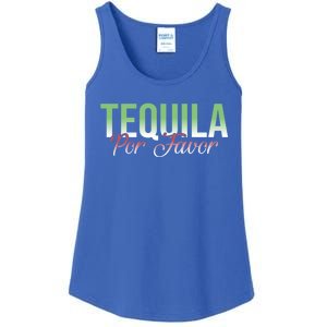 Tequila Por Favor Funny Mexican Party Agave Tequila Er Gift Ladies Essential Tank