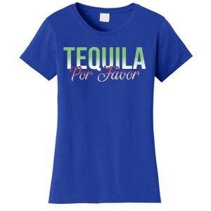 Tequila Por Favor Funny Mexican Party Agave Tequila Er Gift Women's T-Shirt