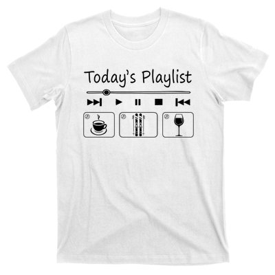 Today Playkist Funny Skiing Lover Gift For Skier T-Shirt