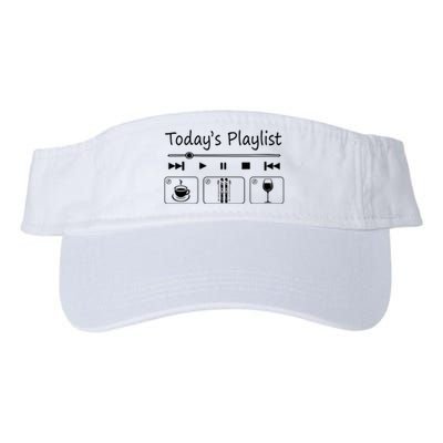 Today Playkist Funny Skiing Lover Gift For Skier Valucap Bio-Washed Visor