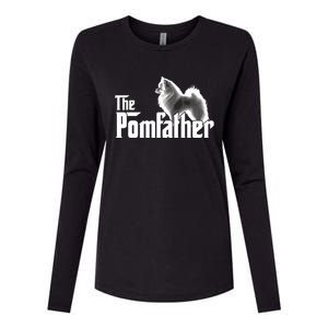 The Pomfather Funny Pomeranian Womens Cotton Relaxed Long Sleeve T-Shirt