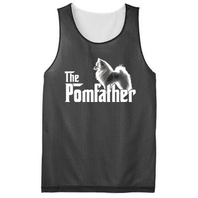 The Pomfather Funny Pomeranian Mesh Reversible Basketball Jersey Tank