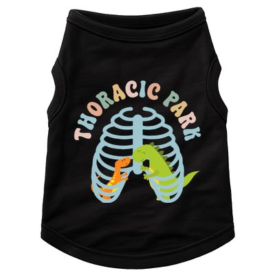 Thoracic Park Funny Nurse Musculoskeletal Cond Doggie Tank