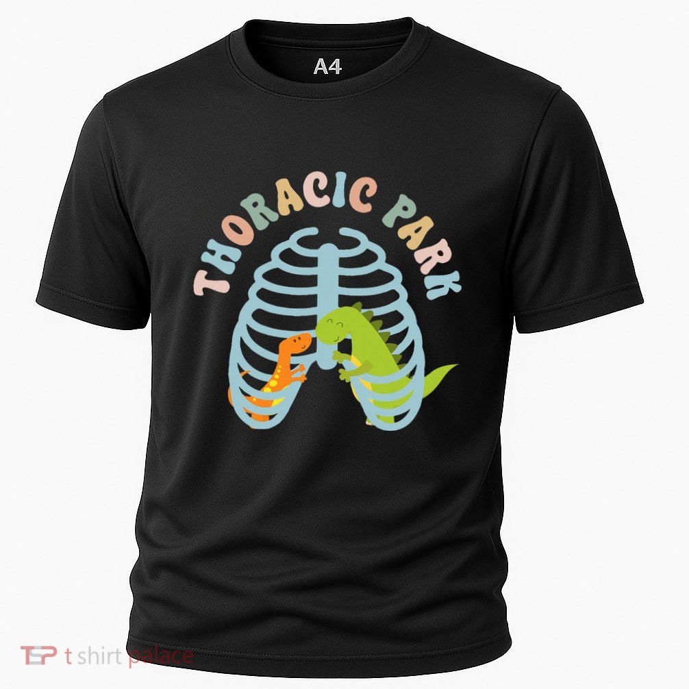 Thoracic Park Funny Nurse Musculoskeletal Cond Performance Shirt