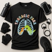 Thoracic Park Funny Nurse Musculoskeletal Cond Cooling Performance Crew T-Shirt