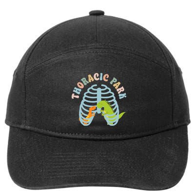 Thoracic Park Funny Nurse Musculoskeletal Cond 7-Panel Snapback Hat