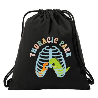 Thoracic Park Funny Nurse Musculoskeletal Cond Drawstring Bag
