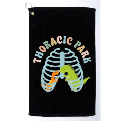 Thoracic Park Funny Nurse Musculoskeletal Cond Golf Towel