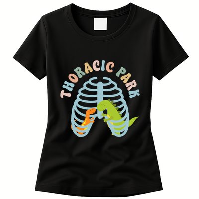 Thoracic Park Funny Nurse Musculoskeletal Cond Womens T-Shirt