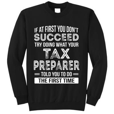 Tax Preparer Funny Tax Season Gift Sweatshirt