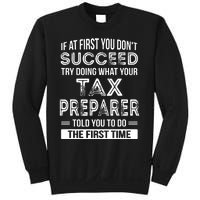 Tax Preparer Funny Tax Season Gift Sweatshirt