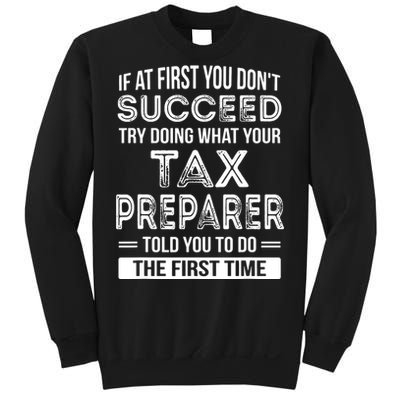 Tax Preparer Funny Tax Season Gift Sweatshirt