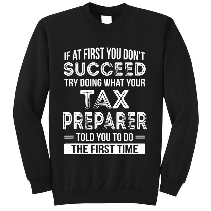 Tax Preparer Funny Tax Season Gift Sweatshirt