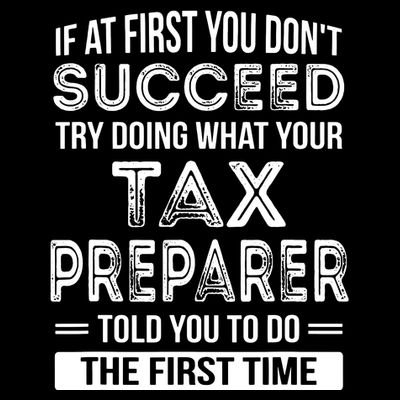 Tax Preparer Funny Tax Season Gift T-Shirt