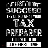 Tax Preparer Funny Tax Season Gift Tall T-Shirt