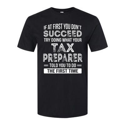 Tax Preparer Funny Tax Season Gift Softstyle® CVC T-Shirt