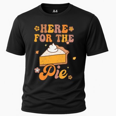 Thanksgiving Pumpkin Fall Vibes Retro Groovy Harvest Performance Shirt