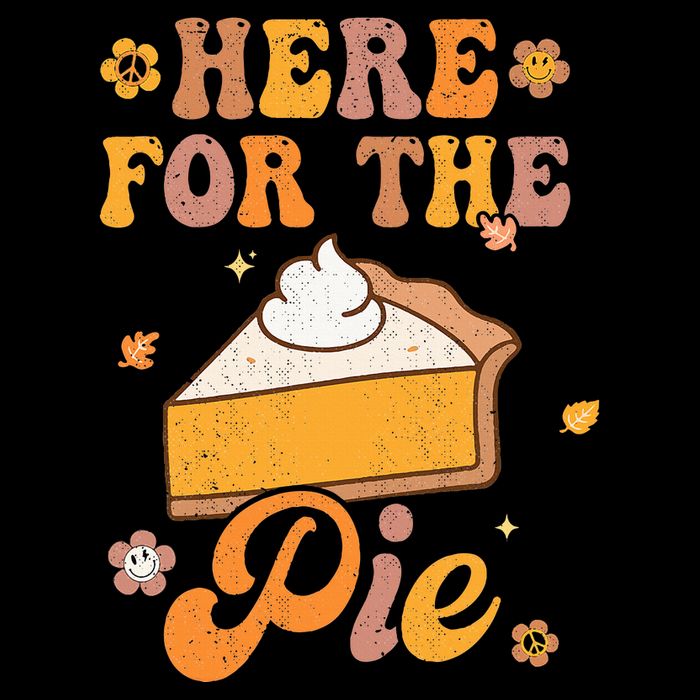 Thanksgiving Pumpkin Fall Vibes Retro Groovy Harvest Sweatshirt