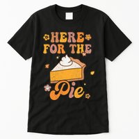 Thanksgiving Pumpkin Fall Vibes Retro Groovy Harvest Tall T-Shirt