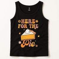 Thanksgiving Pumpkin Fall Vibes Retro Groovy Harvest Tank Top