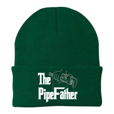 The Pipefather Funny Plumber Dad Fathers Day Gift Knit Cap Winter Beanie