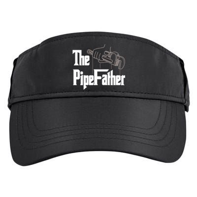 The Pipefather Funny Plumber Dad Fathers Day Gift Adult Drive Performance Visor