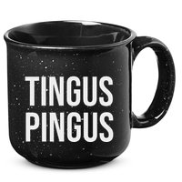 Tingus Pingus Fun Design 15oz Campfire Ceramic Mug