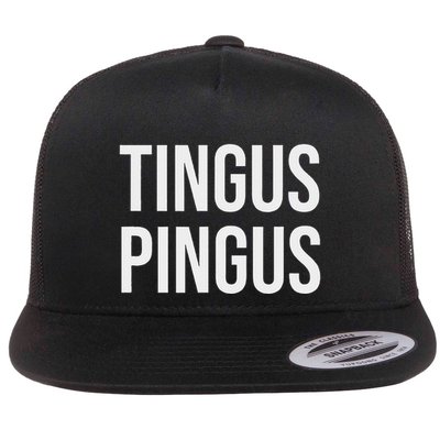 Tingus Pingus Fun Design Flatbill Hat